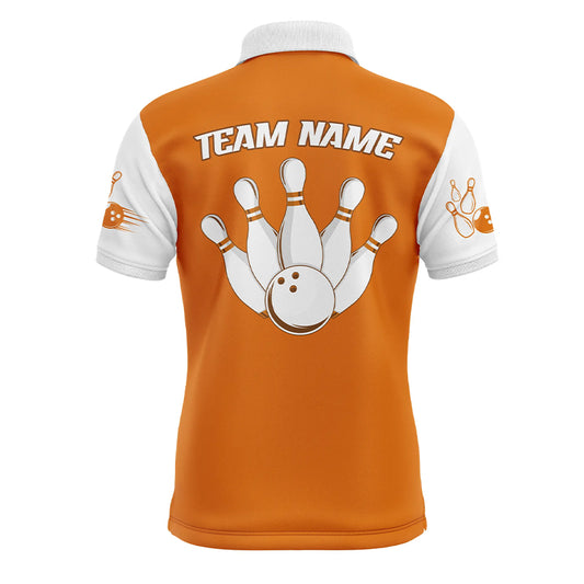 Personalized Bowling Shirt Polo Bowling Shirt for Men Bowling Team League QZT279