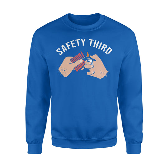 Safety third oversize Standard Crew Neck Sweatshirt