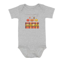 Load image into Gallery viewer, Cute Fishing Bobbers Custom Halloween Infant Fishing Shirts, Fall Fishing Newborn Baby Onesie IPHW7146