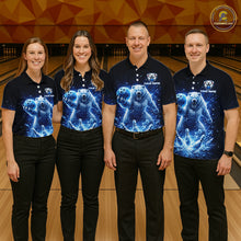 Load image into Gallery viewer, Custom Polar Beer Bowling Team Shirt for Men Ice Bowling Jersey Bowling Uniform Polo &amp; Quarter-Zip QZT973