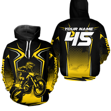 Load image into Gallery viewer, Custom Motocross Hoodie for Men Women Adult Dirt Bike Hoodie Off road Racing Shirt MH442