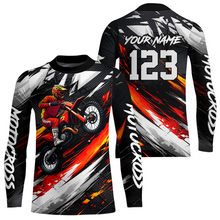 Load image into Gallery viewer, Custom Motocross Jersey for Kid Women Men Dirt Bike Shirts Motorcycle Riding Shirt XM492