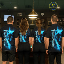 Load image into Gallery viewer, Custom Wolf 8 Ball Billiard Shirts for Men Billiard Team Shirts Billiard League Polo &amp; 1/4 Zip NNT97
