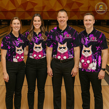 Load image into Gallery viewer, Custom Funny Maine Coon Cat Bowling Jersey for Men Bowling League Bowling Team Shirts HN292