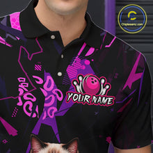 Load image into Gallery viewer, Custom Funny Ragdoll Cat Bowling Jersey for Men Bowling League Bowling Team Shirts HN288