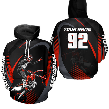 Custom Youth Motocross Hoodie Jersey Dirt Bike Racing Motorcycle Hoodie Shirt for Men Women HOT27