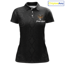 Load image into Gallery viewer, Custom Black Cobra Snake 8 Ball Billiard Shirt for Women Billiard Team Jersey Billiard League NNT188