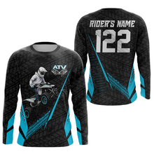 Load image into Gallery viewer, Personalized ATV Motocross Jersey For Adult &amp; Kids UPF30+ Custom Quad Bike Shirt Off-Road ATV MX Racing NHN013