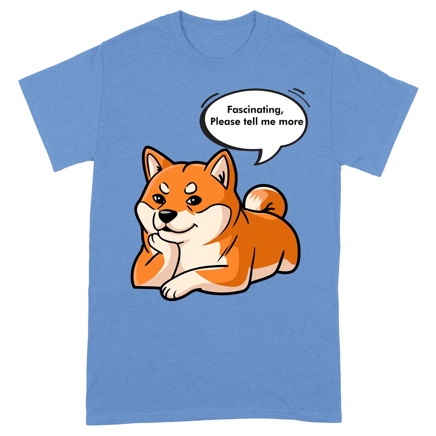 Funny Shiba Inu Dog Unisex Standard T-Shirt, Shiba Inu Funny Tee For Dog Lover IPHW9364