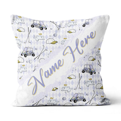 Customized Golf Pattern, Personalized Golf Decorative Pillows YYD0003