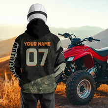 Load image into Gallery viewer, Camo Quad Bike Hoodie For Adult Atv Motocross Hooded Jersey Retro Off-Road Extreme Quad Shirt Vintage NHN005