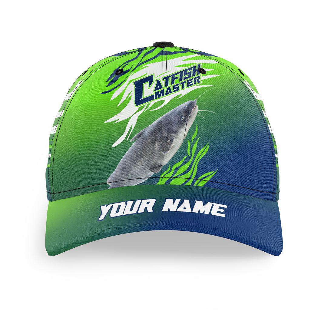 Custom Catfish Fishing Hat For Fisherman, Angler Hat Fishing Gifts IPHW3624
