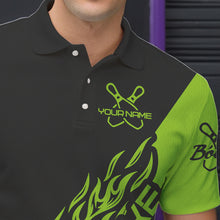 Load image into Gallery viewer, Custom Bowling Shirts For Men And Women, Bowling Team Shirts Bowling Strike | Green IPHW4291