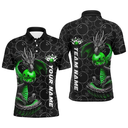 Personalized Dragon Bowling Shirts For Men, Women And Kids, Bowling Team Jerseys Outfit IPHW5873
