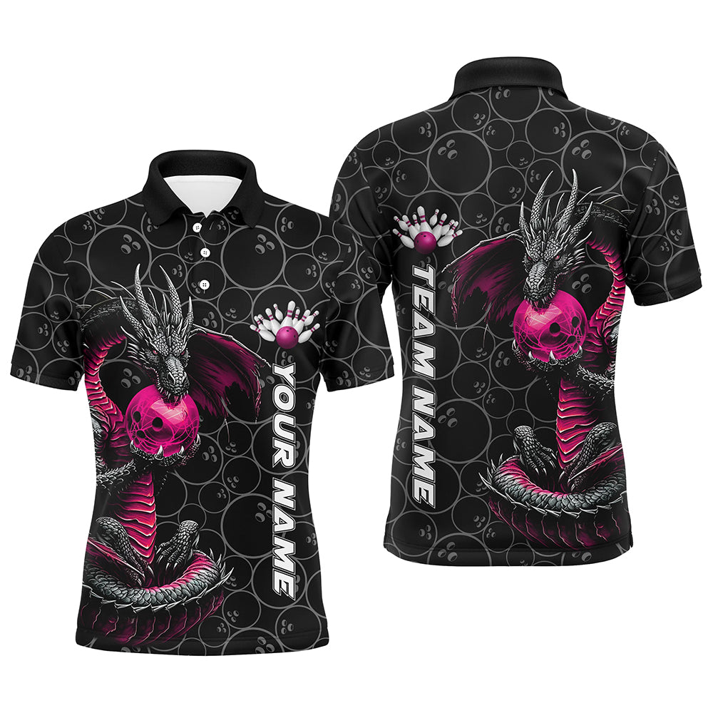 Personalized Dragon Bowling Shirts For Men, Women And Kids, Bowling Team Jerseys Outfit IPHW5873