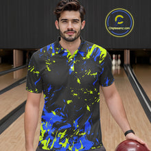 Load image into Gallery viewer, Personalized Bowling Shirts For Men, Bowling Balls And Pins Bowling Team Shirts IPHW4316