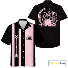 Load image into Gallery viewer, Custom Classic Vintage Bowling Team Shirts, 50S Retro Bowling Button Up ShirtIPHW10875
