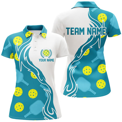 Custom Women's Pickleball Polo Shirts With Team Name, Outdoor Pickleball Outfits For Players IPHW5196