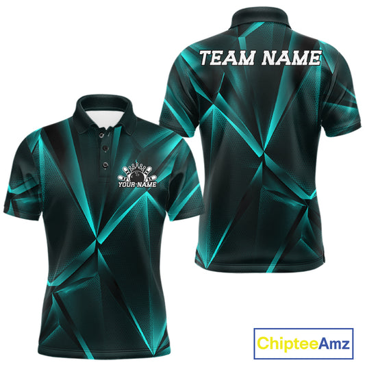 Black and green sports jersey with 'Team Name' and 'Your Name' text on a white background