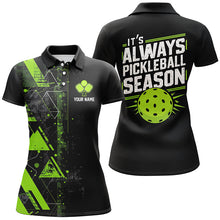 Load image into Gallery viewer, It'S Always Pickleball Season Custom Womens Pickleball Polo Shirts, Pickleball Uniforms IPHW6911