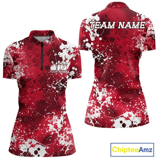 Pink sports jersey with white splatter design and customizable text on a white background
