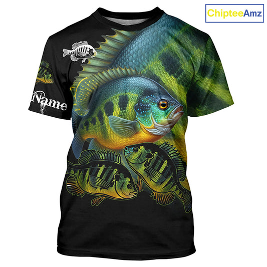 Bluegill Fishing Customize UV protection long sleeves fishing shirts, Personalized Fishing Gift NQS2090