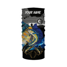Load image into Gallery viewer, Sailfish fishing scales customize performance long sleeves Fishing shirts, Sailfish fishing jerseys NQS5656
