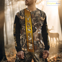 Load image into Gallery viewer, Forest Camo Deer Hunting Shirt, Deer Buck With Full All Over 3D For Deer Hunters NHT344