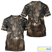 Load image into Gallery viewer, Hunting Camo Hoodie with Majestic Deer Print Outdoor Style, Deer Sweatshirts For Men NHT370