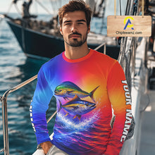 Load image into Gallery viewer, Personalized Mahi Mahi, Tuna Neon Performance Fishing Shirt, Offshore Tournament Shirts NHT599