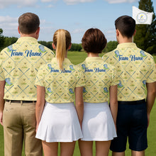 Load image into Gallery viewer, Funny Yellow Labrador Golf Polo Shirt For Team, Men’S Polo Shirt For Golf Lovers NHT564