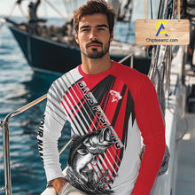 Load image into Gallery viewer, Largemouth Bass Fishing Shirts Long Sleeve Customize Name, Personalized Fishing Gift NHT381