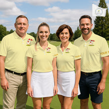 Load image into Gallery viewer, Personalized Funny Chicken Golf Polo Shirt for Men Play Happy Swing Smile Repeat