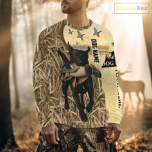 Load image into Gallery viewer, Personalized Duck Hunting Shirt – Custom Dog's Photo and Name for Hunters NHT258