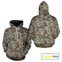 Load image into Gallery viewer, Beautiful Deer Hunting Shirt Pattern Deer Camo Custom Name 3D All Over Printed Hunting Gift NHT89