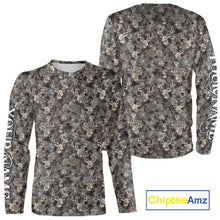 Load image into Gallery viewer, Beautiful Deer Hunting Shirt Pattern Deer Camo Custom Name 3D All Over Printed Hunting Gift NHT90