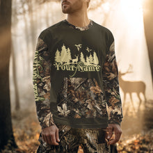 Load image into Gallery viewer, Deer hunting Shirt 3D All Over Print With Texas Flag &amp; Forest Camo Best Gift For Hunter NHT30