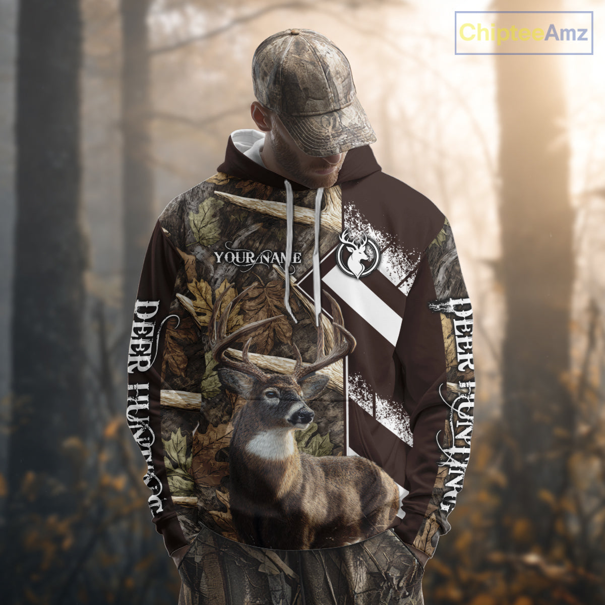 Custom Camo Deer Shed 3D Animal Deer Hunting Shirt Best Hunting Clothes For Season NHT213