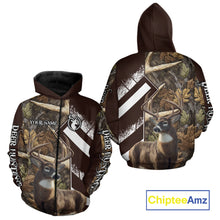 Load image into Gallery viewer, Custom Camo Deer Shed 3D Animal Deer Hunting Shirt Best Hunting Clothes For Season NHT213