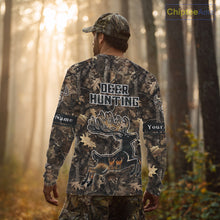 Load image into Gallery viewer, Best Deer Hunting Shirt 3D All-Over Print with Deer Forest Camo, Hunting Hoodie For Men NHT374