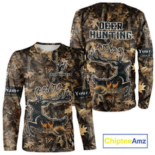 Load image into Gallery viewer, Best Deer Hunting Shirt 3D All-Over Print with Deer Forest Camo, Hunting Hoodie For Men NHT374