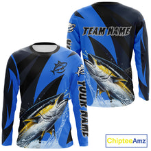 Load image into Gallery viewer, Tuna Saltwater Fishing Jerseys, Tuna Fishing Performance Fishing Shirts Long Sleeve NHT582