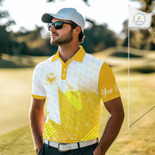 Load image into Gallery viewer, Personalized Golf Shirt Beer Style – Custom Name Polo, Gift For Dad, Golfer Gift Idea NHT672