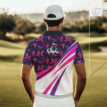 Load image into Gallery viewer, Mens Funny Cowgirl Golf Polo Shirts Golf Outfits, Personalized Golf Gifts NBT484