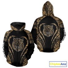 Load image into Gallery viewer, Boar Tattoo Hunting Shirt Custom Name 3D All Over Printed Shirt, Personalized Boar Shirt for Hunter NBT177