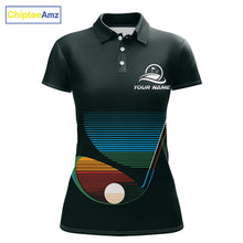 Load image into Gallery viewer, Custom Golf Team Polo Shirt For Women With Colorful Club Design, Matching Golf Shirt For Team NBT780