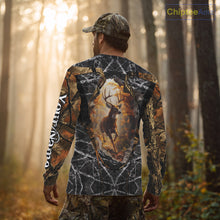 Load image into Gallery viewer, Personalized Deer Hunting 3D All Over Printed Camo Custom Name Shirt, Hunting Gift NBT311