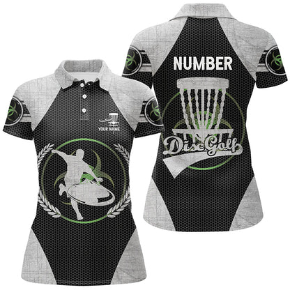 Custom Name And Number Womens Disc Golf Polo Shirts Personalized Cool Golf Gifts For Women LDT0284
