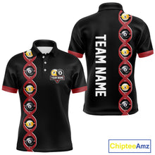 Load image into Gallery viewer, DNA Billiard 8 Ball &amp; 9 Ball Shirts For Men Custom Funny Pool Billiard Jerseys Team Polo &amp; 1/4 Zip TDM3863