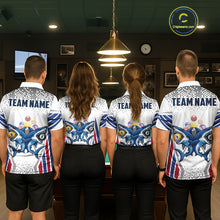 Load image into Gallery viewer, Funny Shark 8 Ball &amp; 9 Ball Pool Billiard Shirt For Women Custom Billiard Team Jersey Polo &amp; 1/4 Zip TDM5965